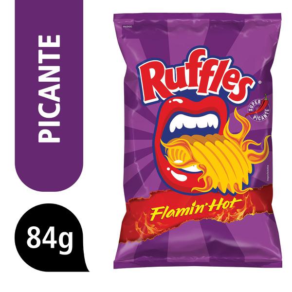 Peruzzo Supermercados Bag Salgadinho Elma Chips Ruffles Flamin Hot G
