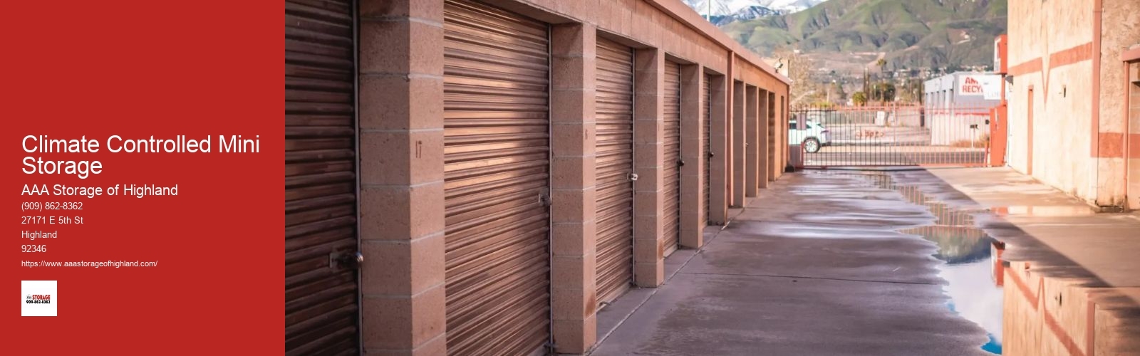 Climate Controlled Mini Storage