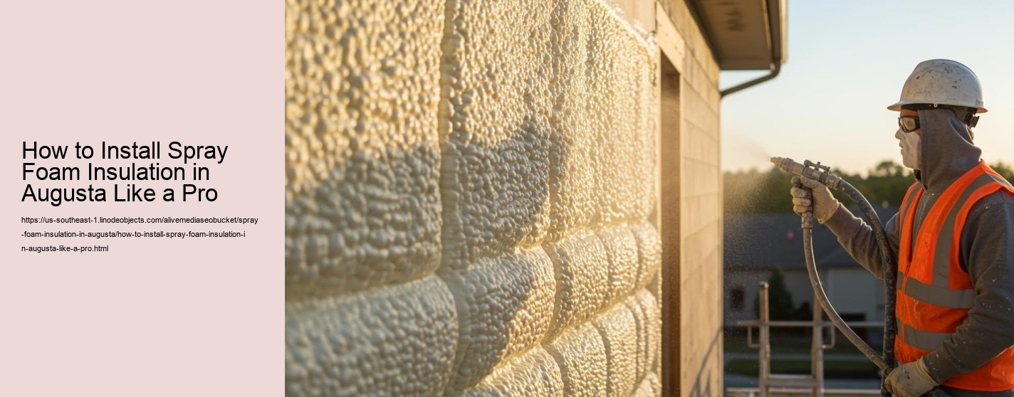 How to Install Spray Foam Insulation in Augusta Like a Pro
