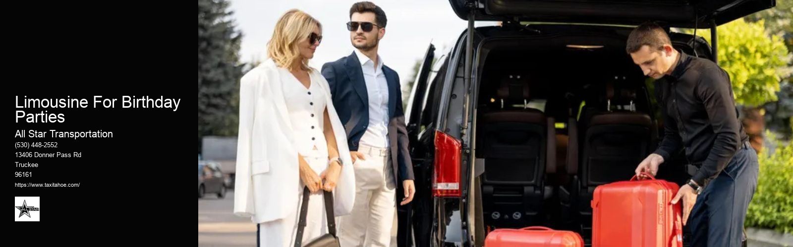 Limousine For Birthday Parties