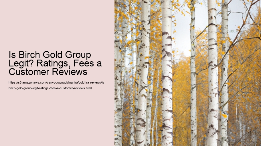 Is Birch Gold Group Legit? Ratings, Fees a Customer Reviews