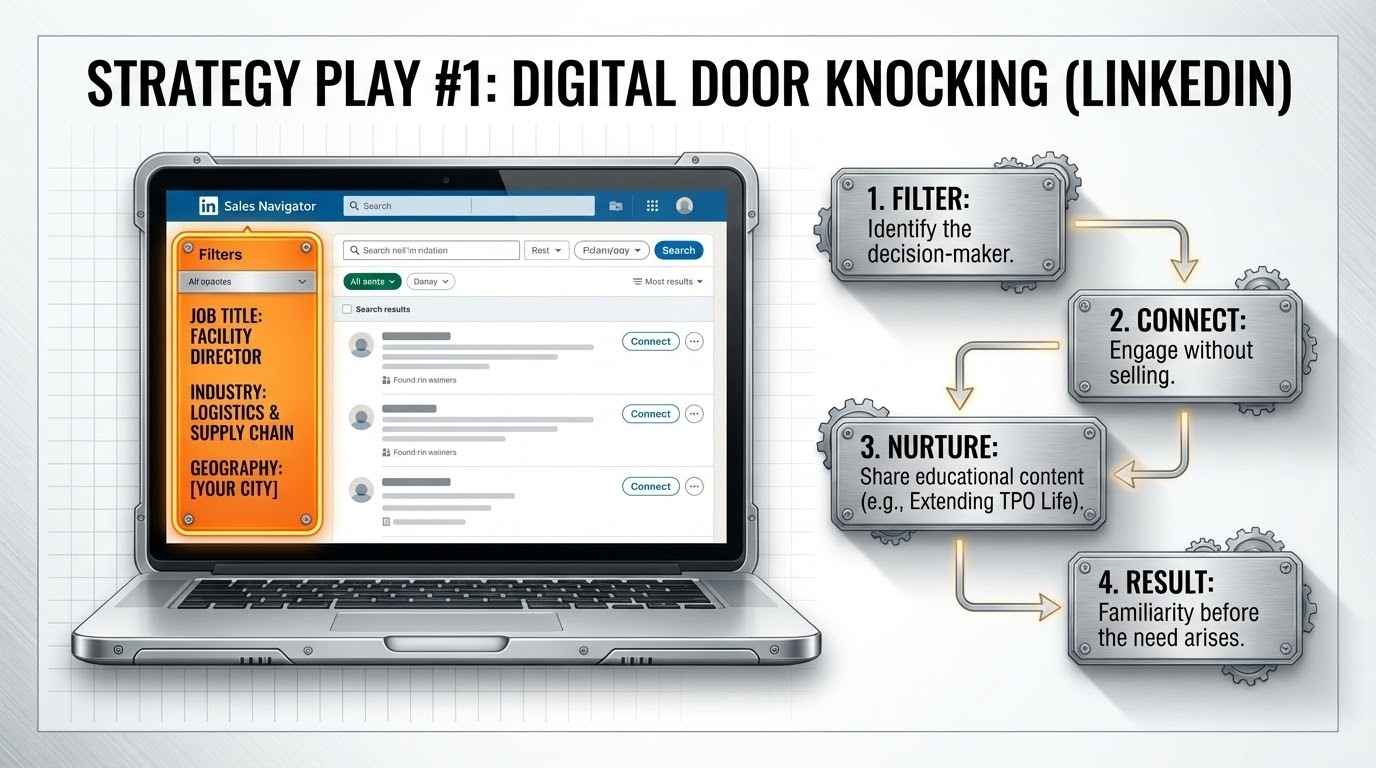 Commercial Roofing Leads: How to Generate or Buy High-Value Leads — illustration