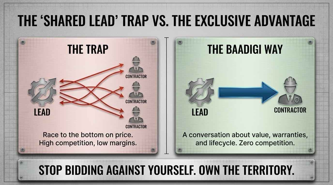 Commercial Roofing Leads: How to Generate or Buy High-Value Leads — illustration