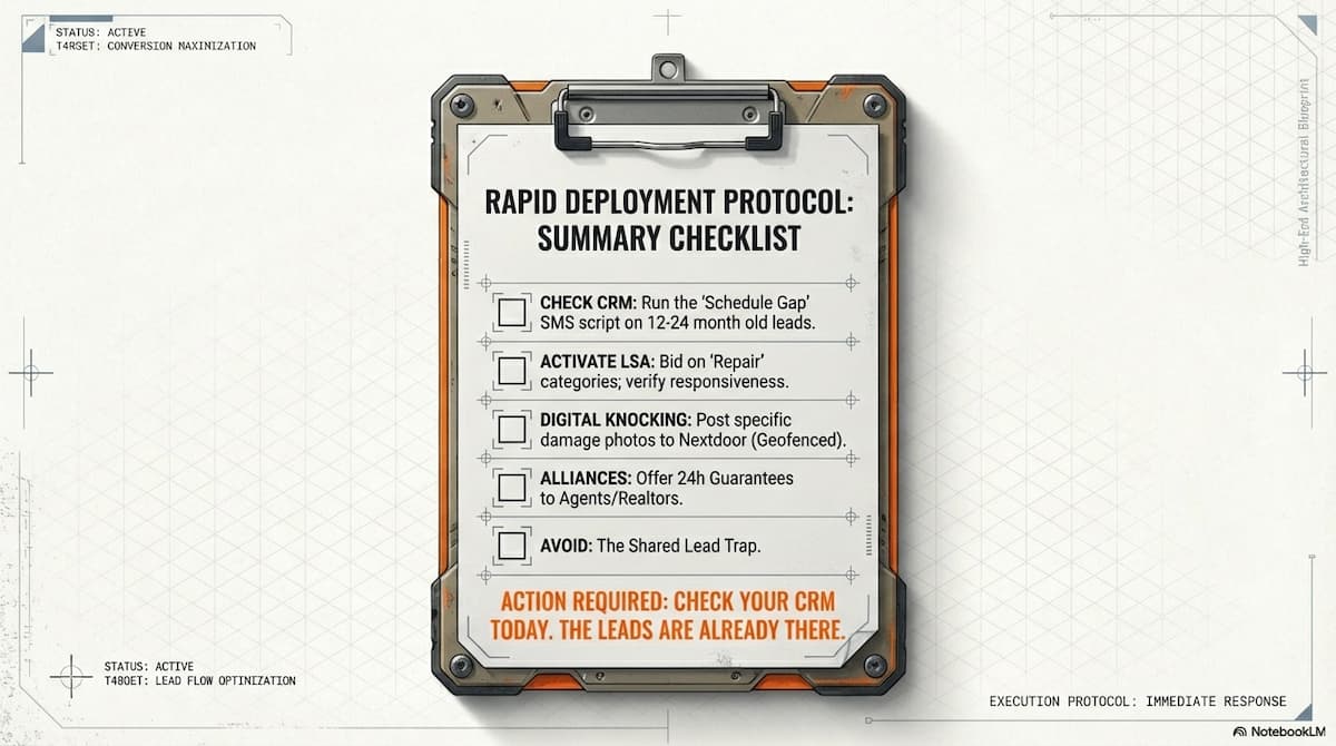 The Best Ways to Get Roofing Leads Fast (2026 Edition) — illustration