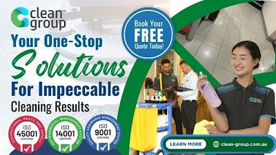 What types of businesses does Clean Group service?