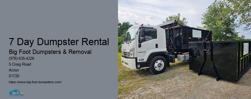 concrete dumpster rental