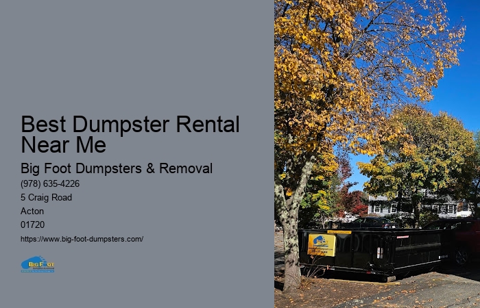 discount dumpster rental