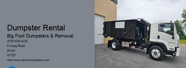 trash dumpster rental