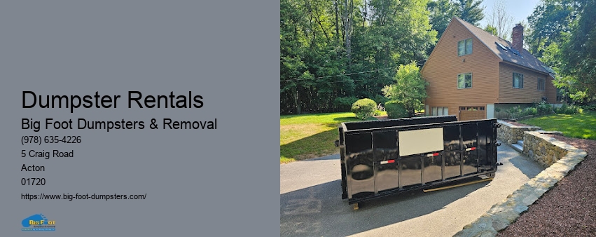 how much dumpster rental cost