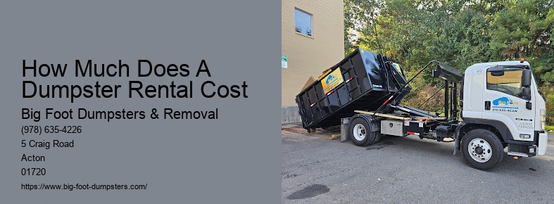 garbage dumpster rental