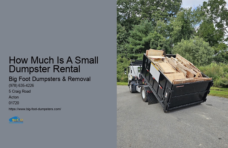 large dumpster rental