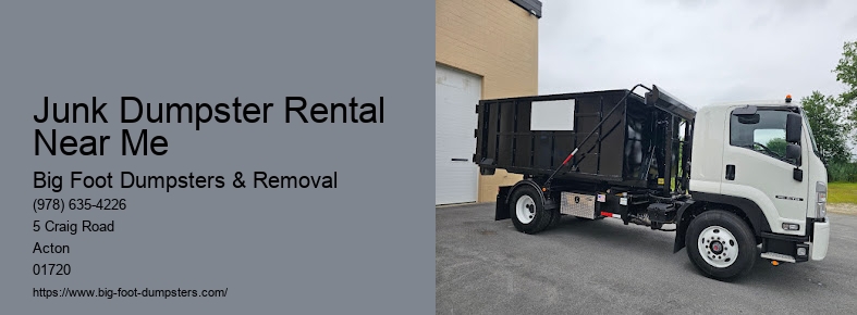 green dumpster rental