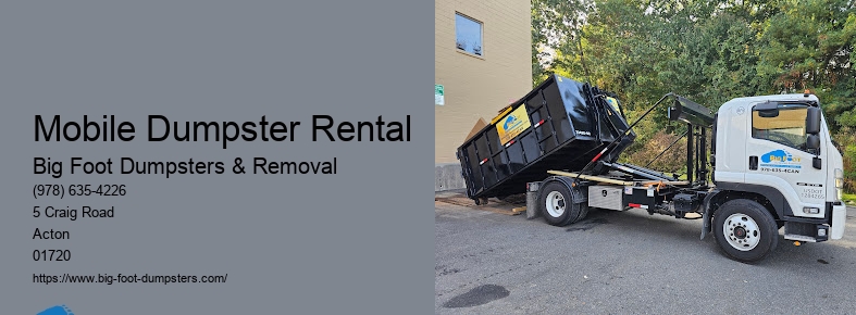concrete dumpster rental