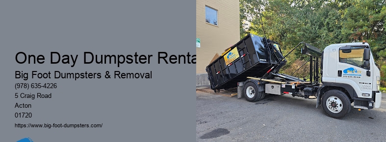 quick dumpster rental