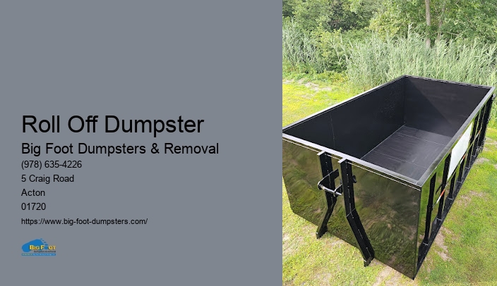 roll off dumpster rental near me