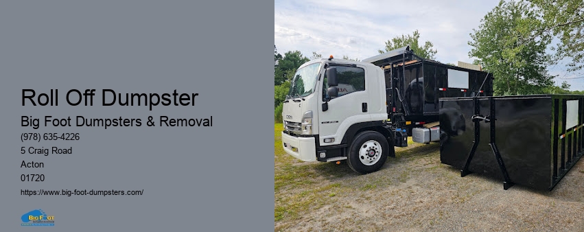 roll off dumpster rental