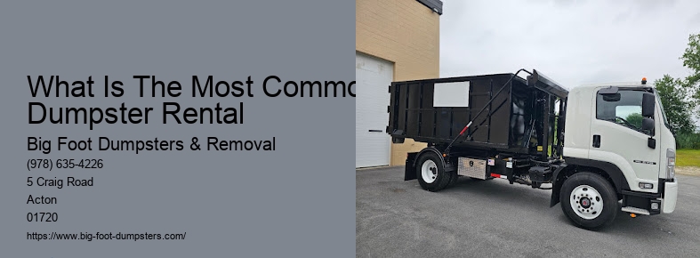 trash dumpster rental