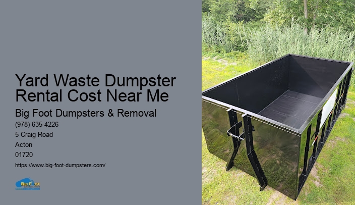Big Foot Dumpsters & Removal