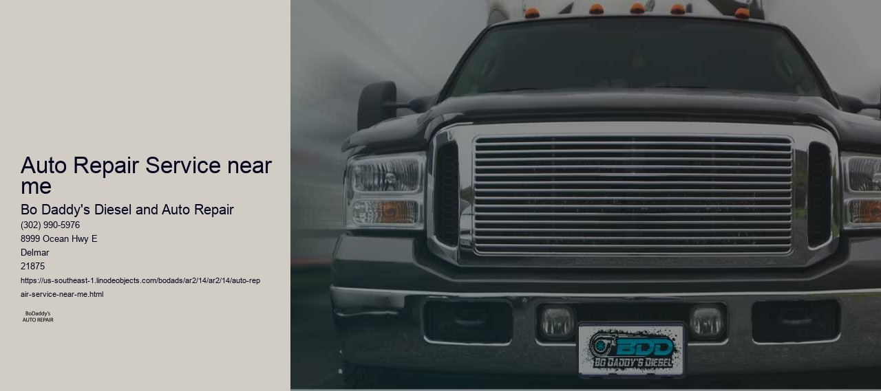 Auto Repair Service near me