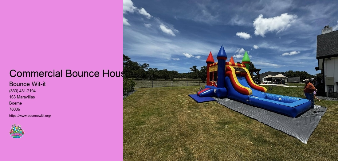 Commercial Bounce House