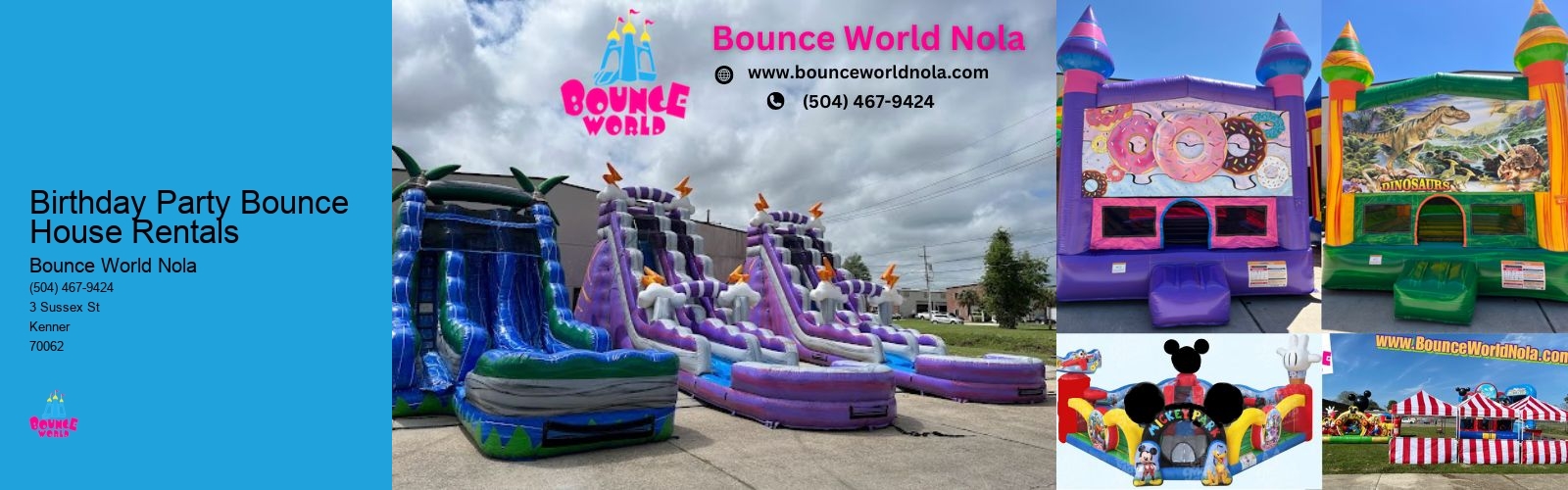 Birthday Party Bounce House Rentals