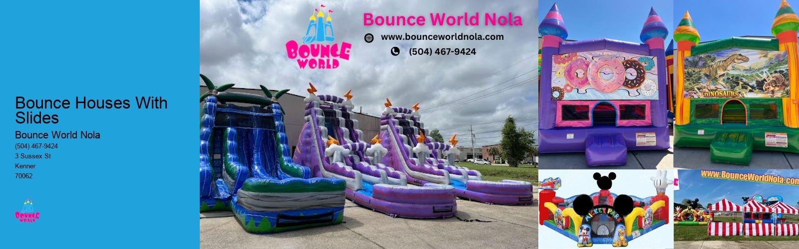 Bounce Houses With Slides