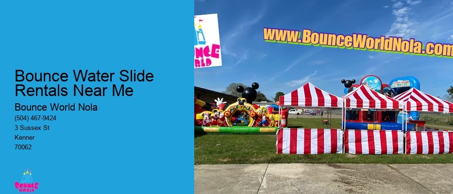 Bounce world nola inflatable rentals