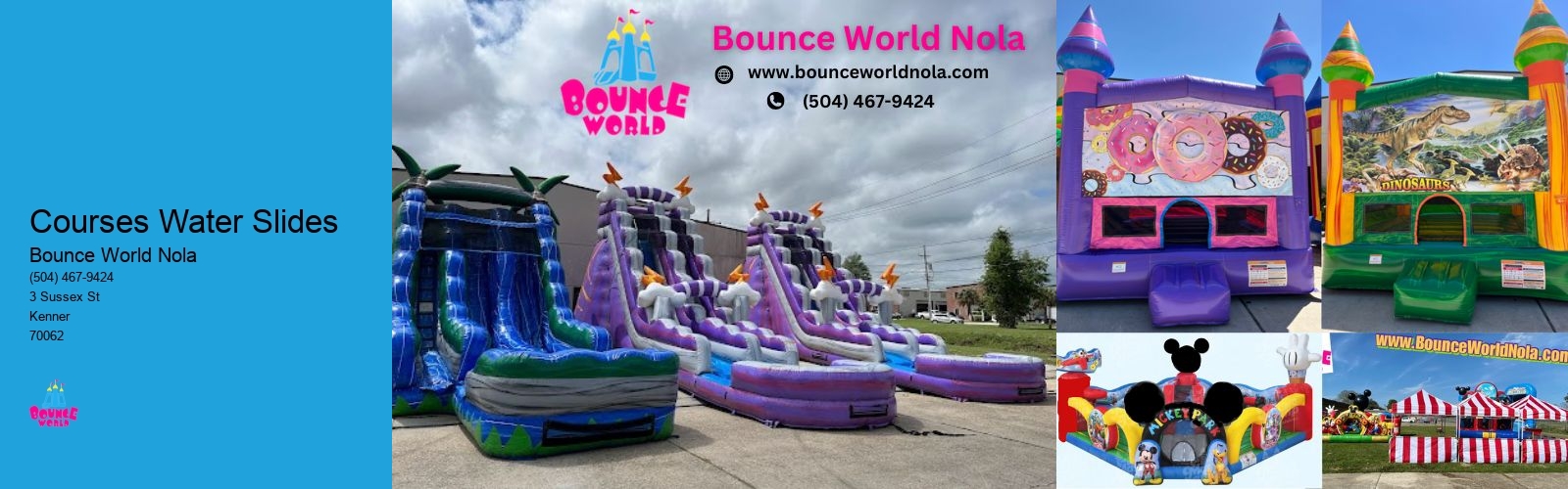 Courses Water Slides