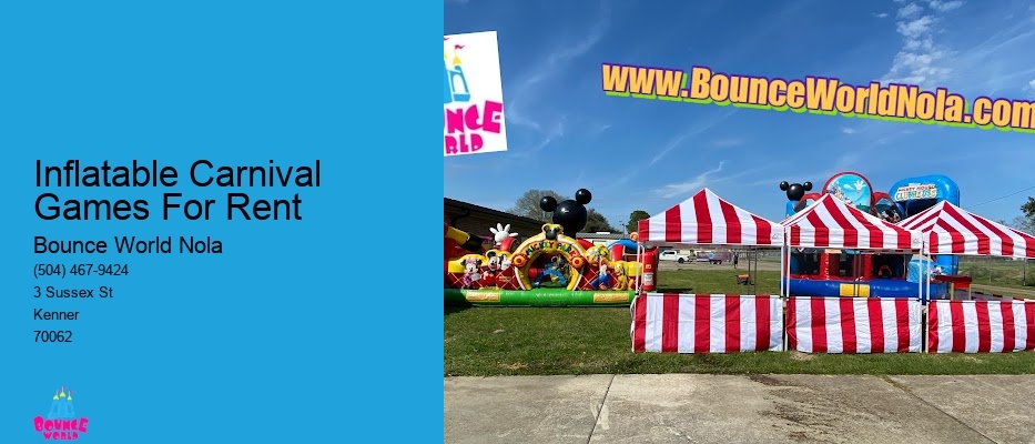 Bounce houses