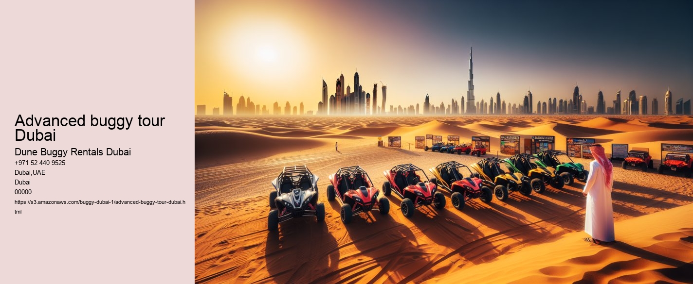 advanced buggy tour Dubai