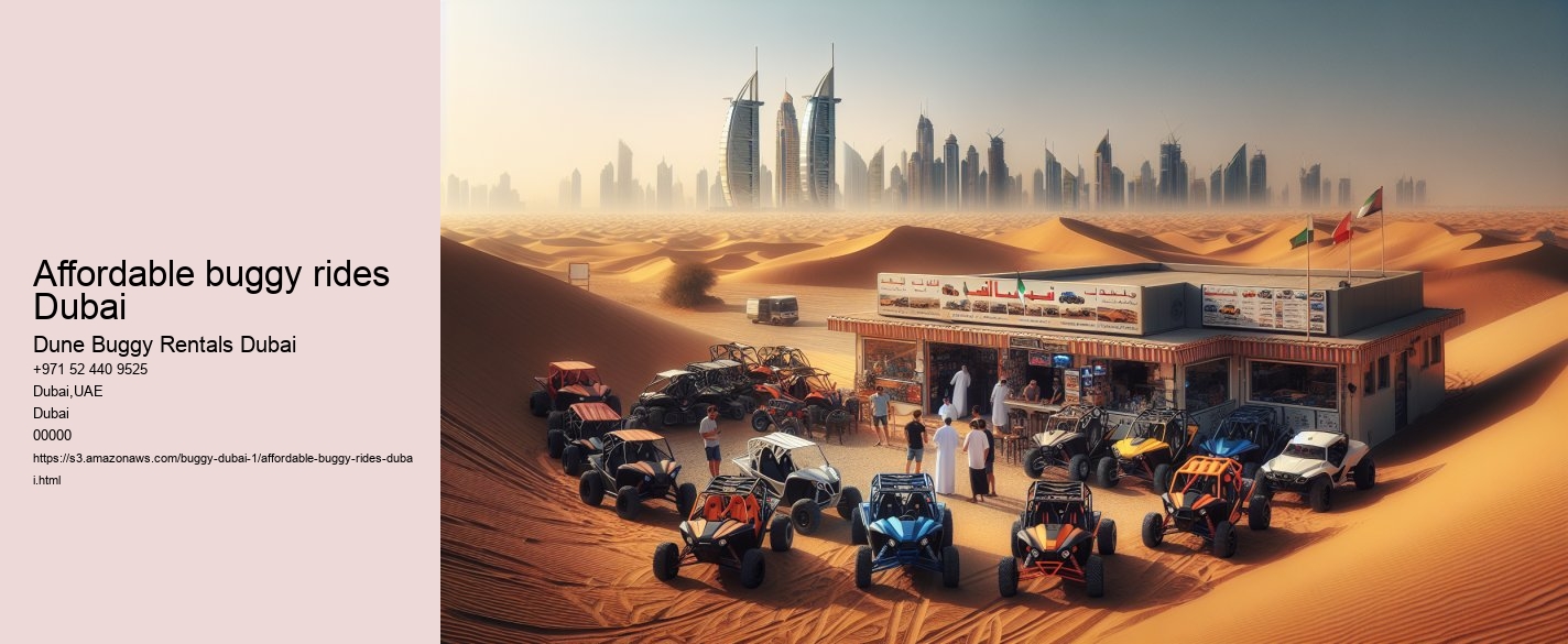 affordable buggy rides Dubai