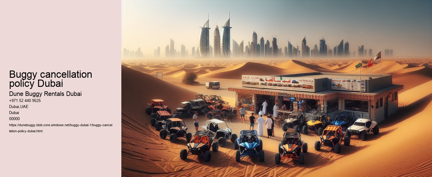 buggy cancellation policy Dubai
