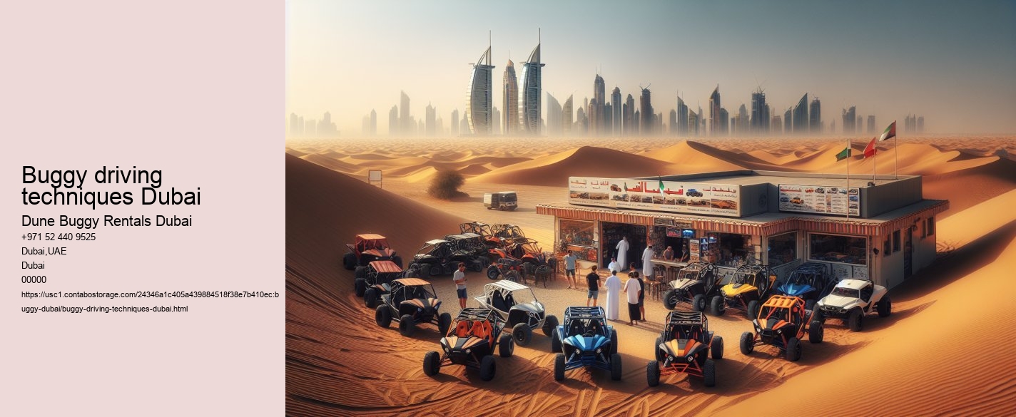 buggy driving techniques Dubai