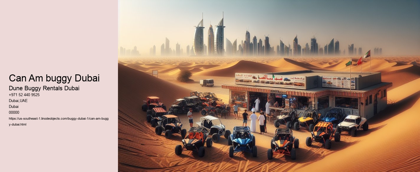 Can Am buggy Dubai