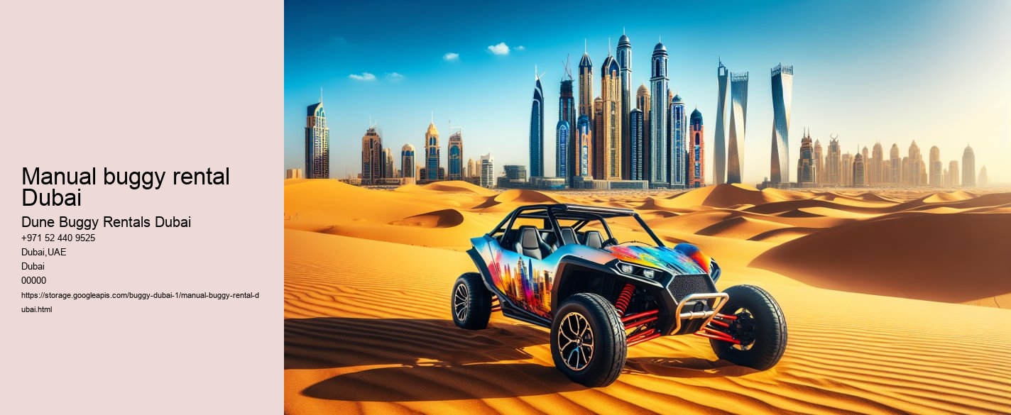 manual buggy rental Dubai