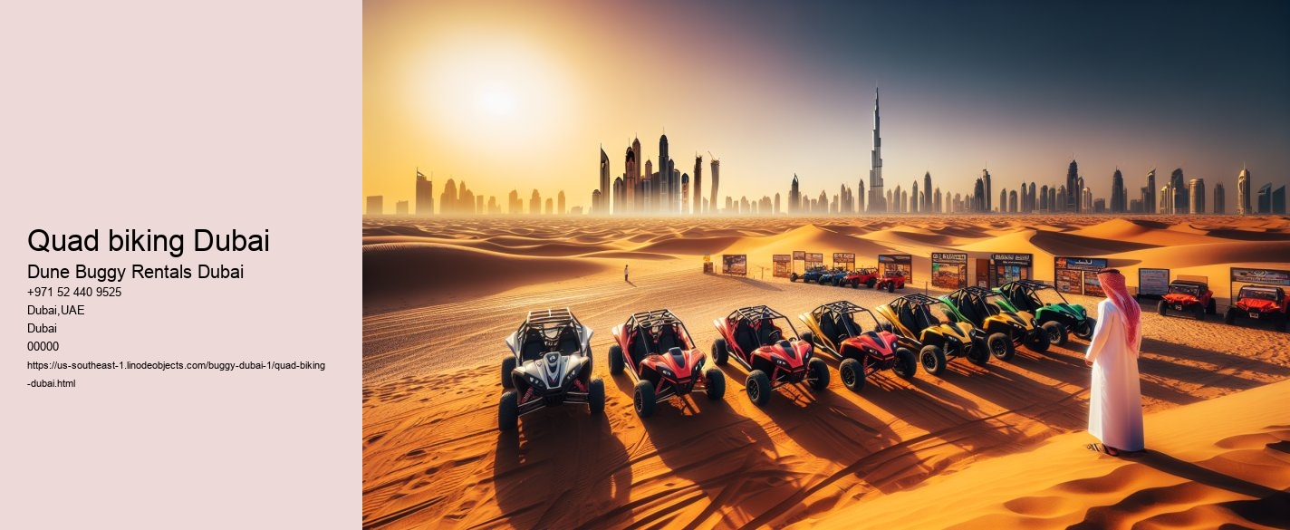 quad biking Dubai