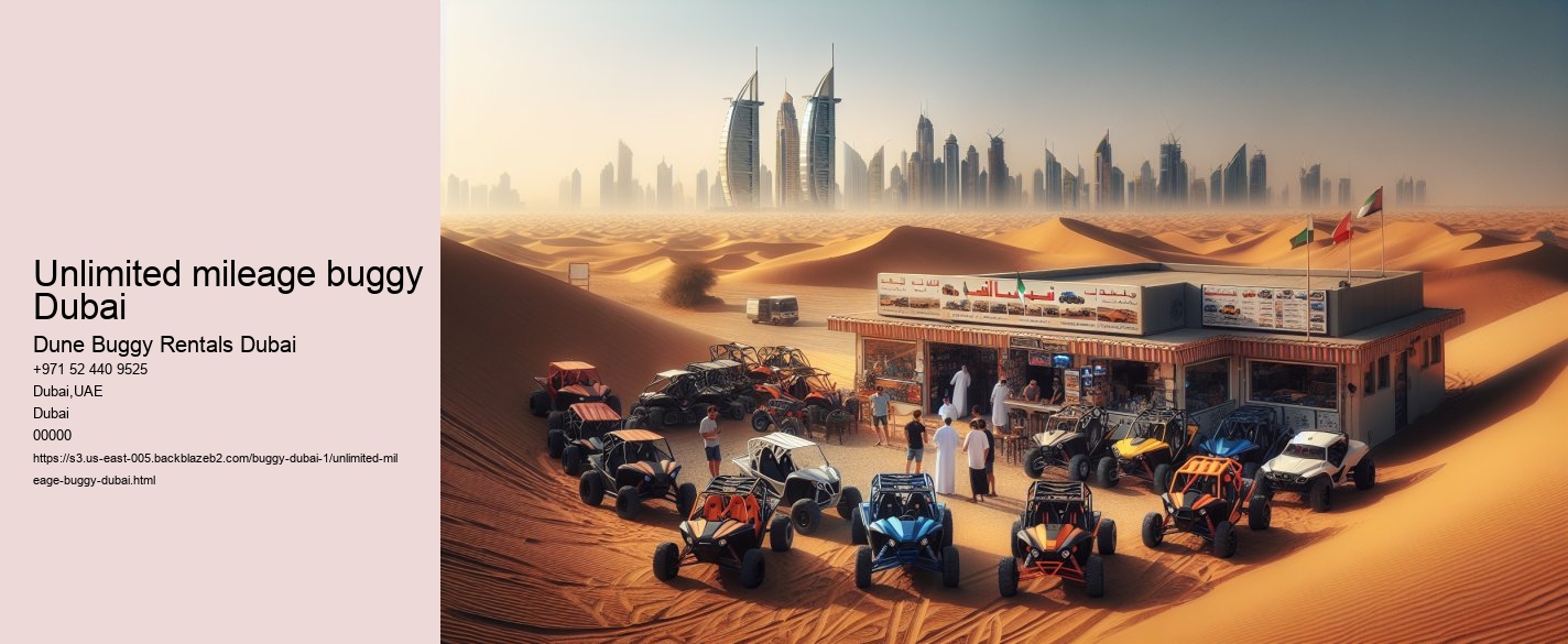 unlimited mileage buggy Dubai