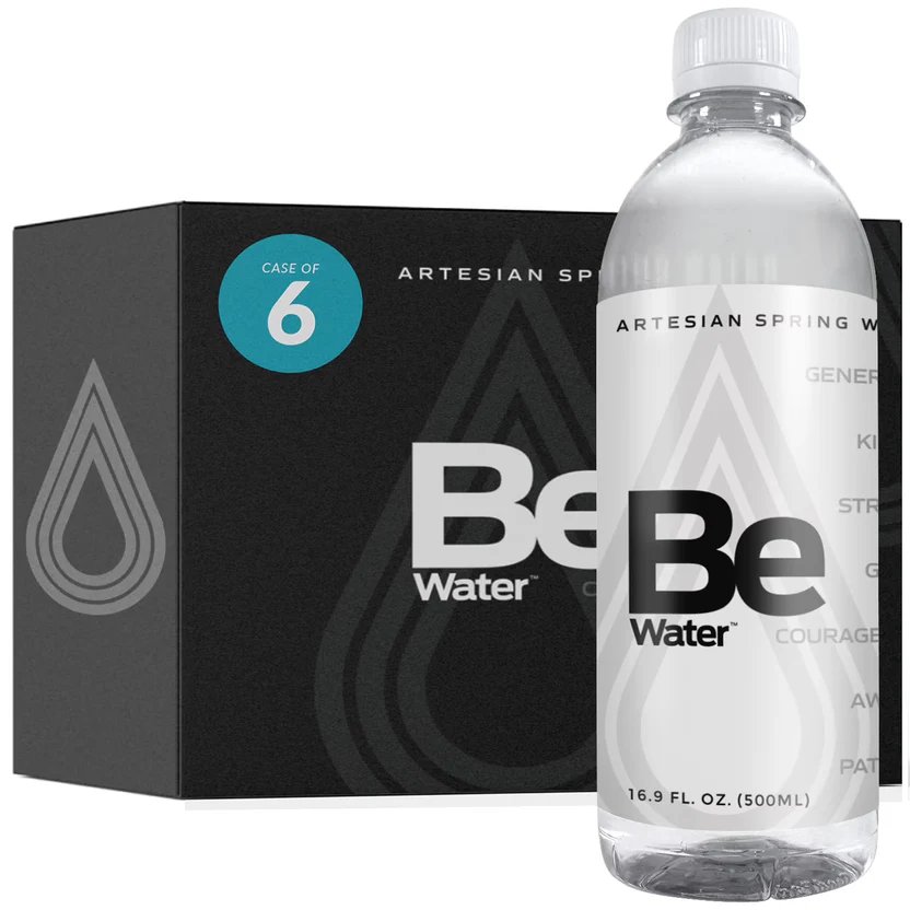 Be Water is sourced from springs and aquifer formations beneath North Carolina’s Blue Ridge Mountains, where water rises naturally through fractures in billion-year-old Blue Ridge Mountain’s bedrock.