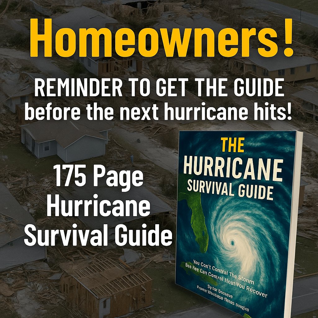 Get The Hurricane Survival Guide Today