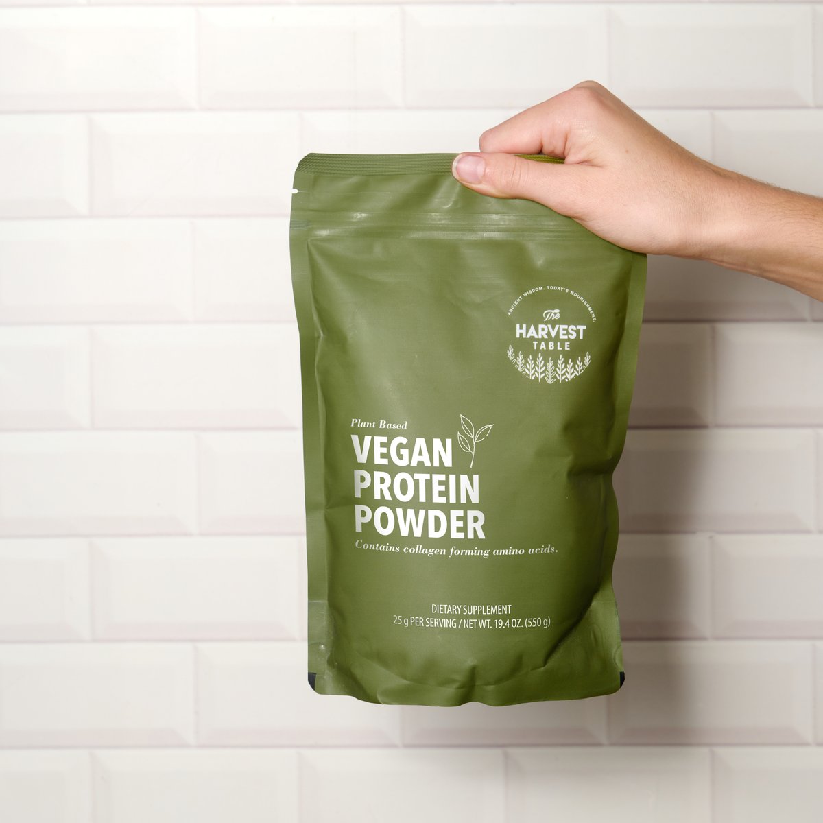 The Harvest Table Vegan Protein was developed as a clean-label, plant-based protein option designed to fit easily into everyday life.