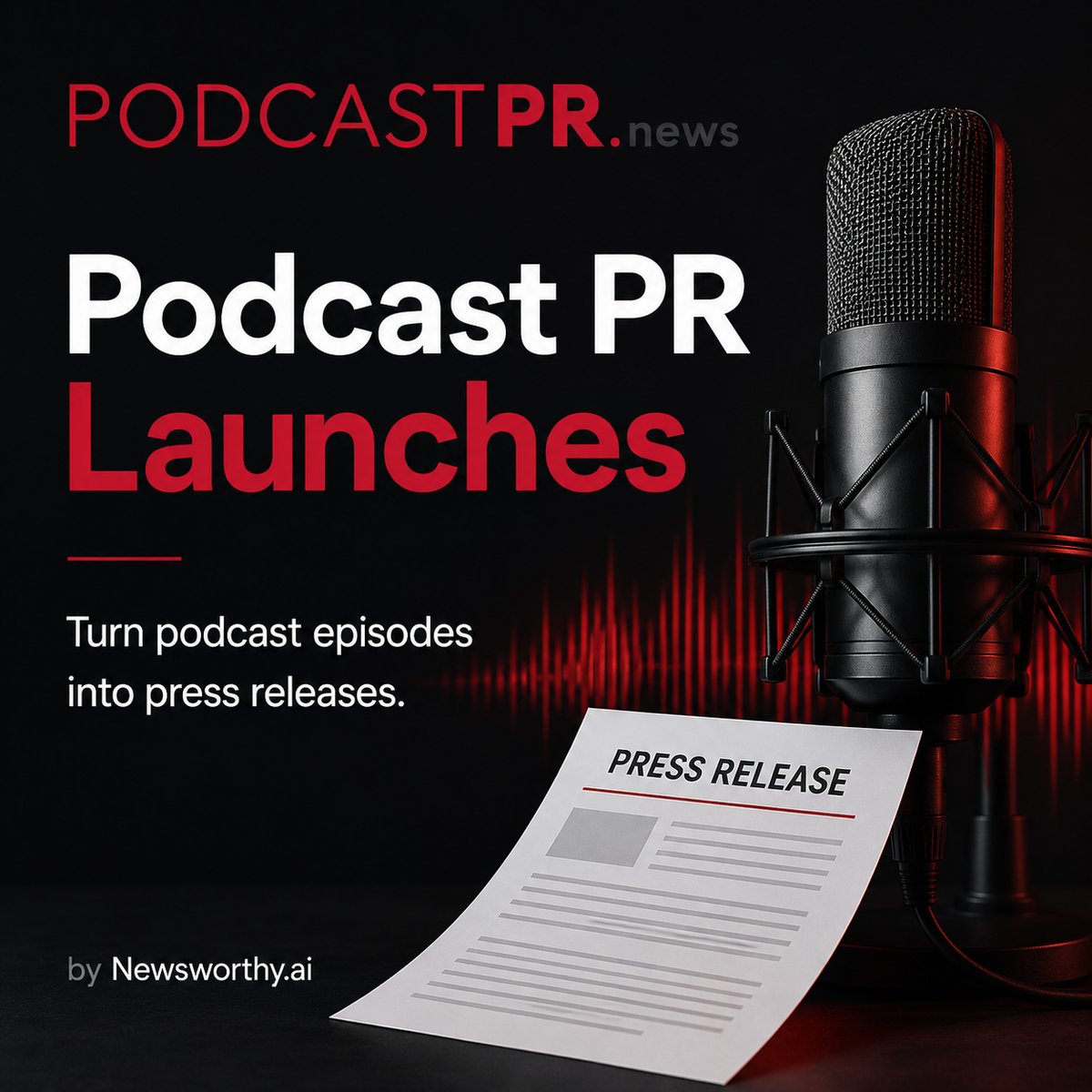 PodcastPR.news Launch