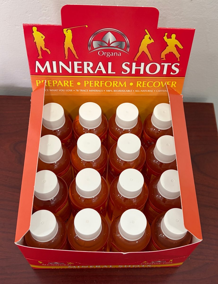 ORGANA Mineral Shots are all-natural and caffeine-free, providing a different approach within a category often associated with traditional energy shots.