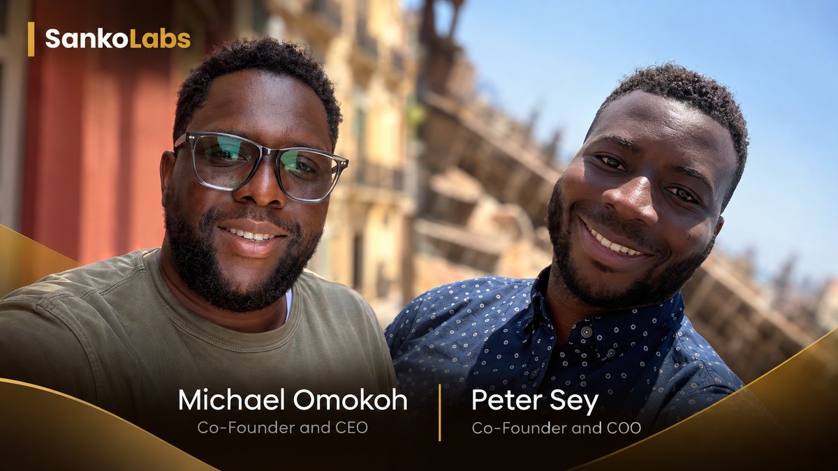 SankoLabs Co-Founders Michael Omokoh and Peter Sey