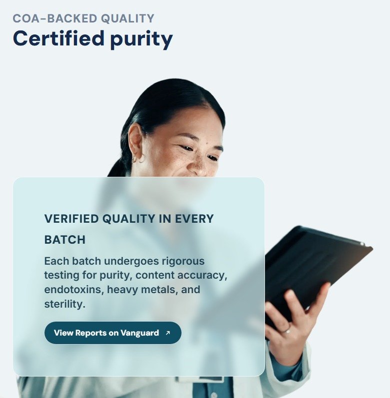 U.S.-based research compound supplier highlights domestic manufacturing, independent batch testing, Certificates of Analysis, top-tier customer service and research-only standards.