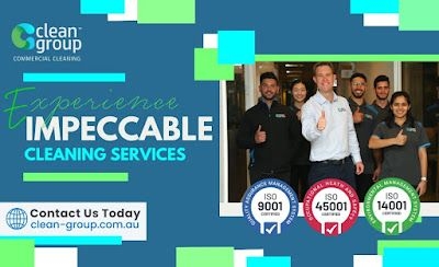What steps are involved in hiring professional office cleaners from Clean Group?