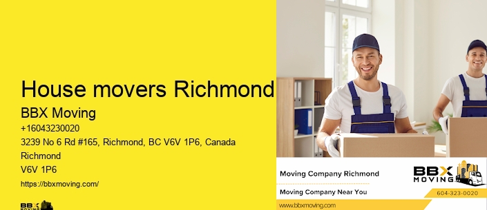 House movers Richmond