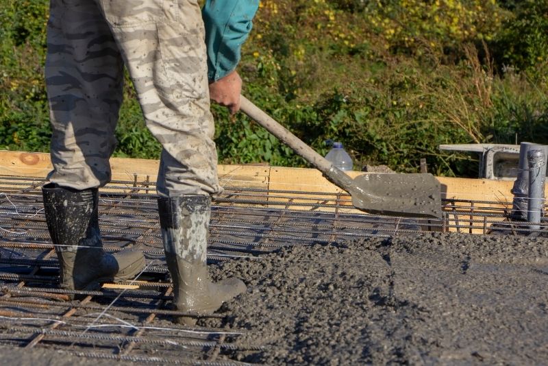 repairing concrete slab