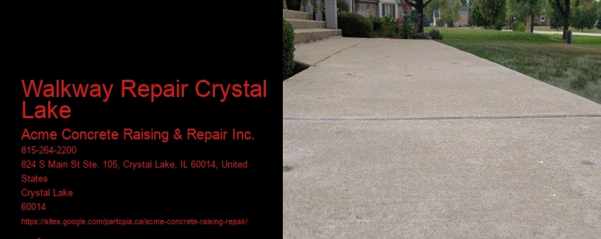 Walkway Repair Crystal Lake