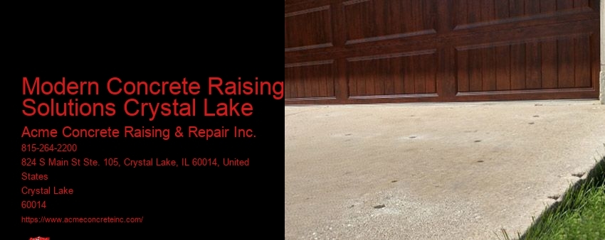 Modern Concrete Raising Solutions Crystal Lake