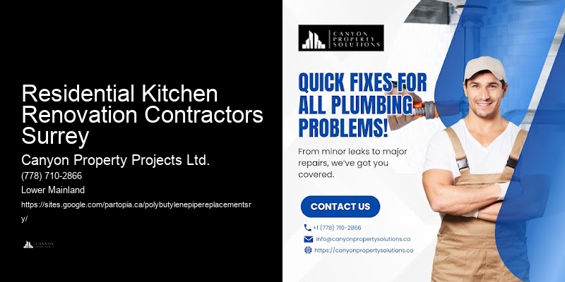 Residential Kitchen Renovation Contractors Surrey